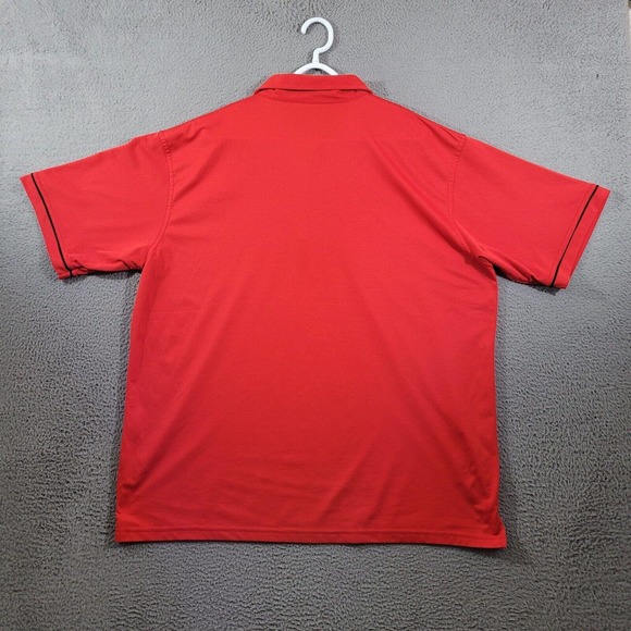 Schnucks Shirt Mens 2XL Red Polo Dri Express Employee Crew Uniform Replacement - Picture 8 of 12